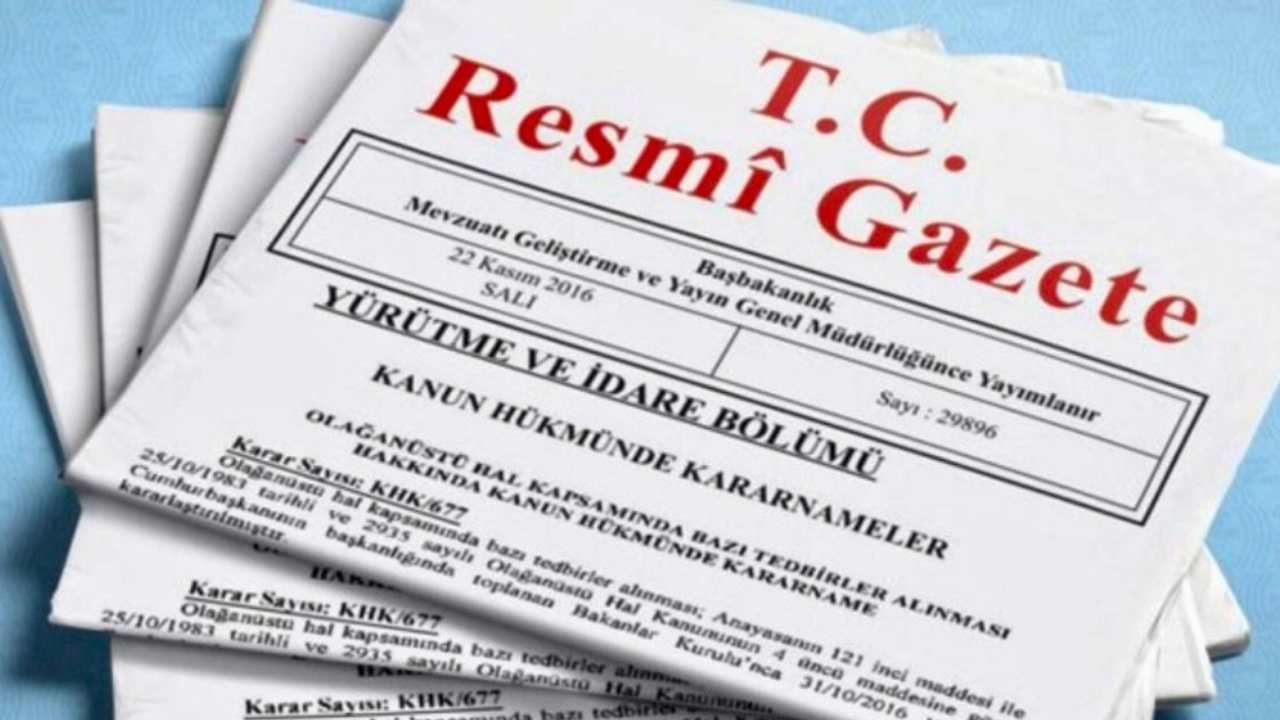 Milletlerarası anlaşmalar Resmi Gazete'de yayımlandı