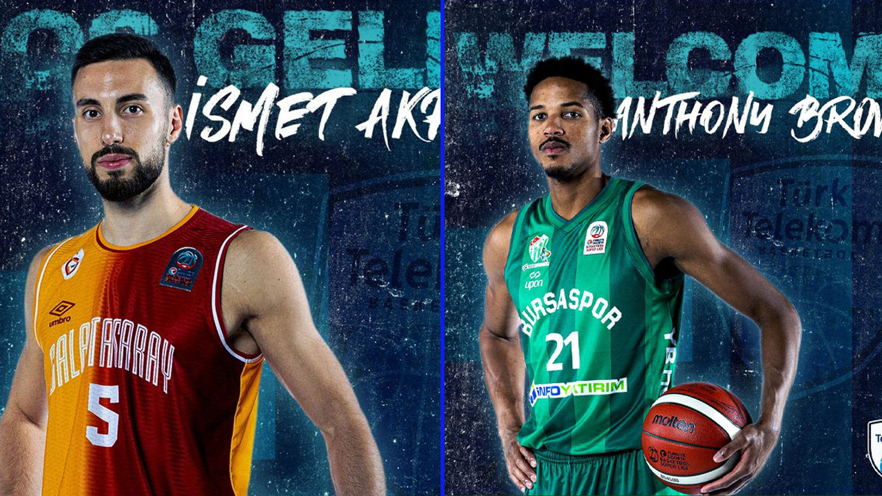 Türk Telekom, transfere hızlı başladı: Anthony Brown ve İsmet Akpınar, Telekom'da