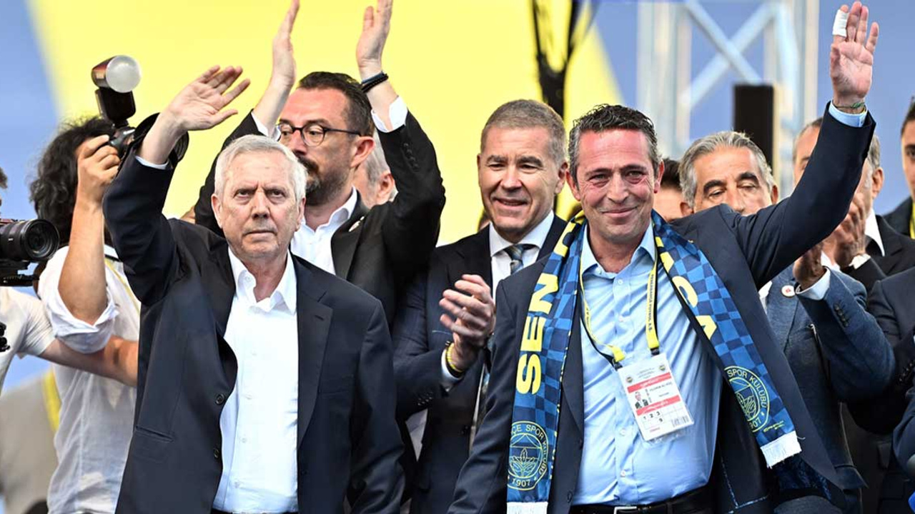 Fenerbahçe'de yeniden başkan seçilen Ali Koç: "Bu yarışın bir kazananı olsun, o da Fenerbahçe olsun demiştik..."