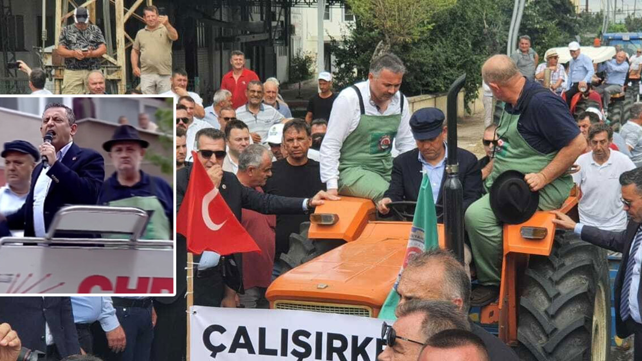 CHP Lideri Özel 'Buğday Mitingi'nden seslendi: ''Buğday fiyatının 15 lira olması lazım''