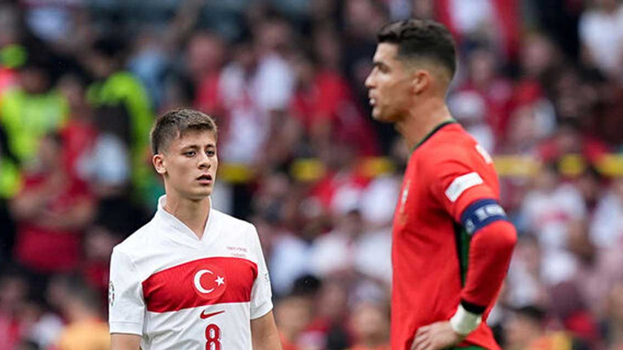 Cristiano Ronaldo, soyunma odasında Arda Güler'in yanına gitti!