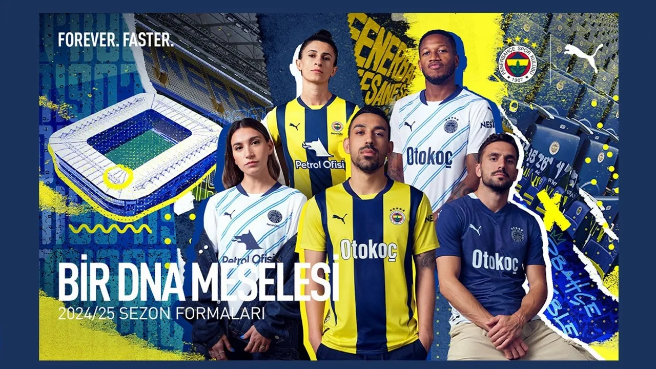 Fenerbahçe yeni formalarını tanıttı