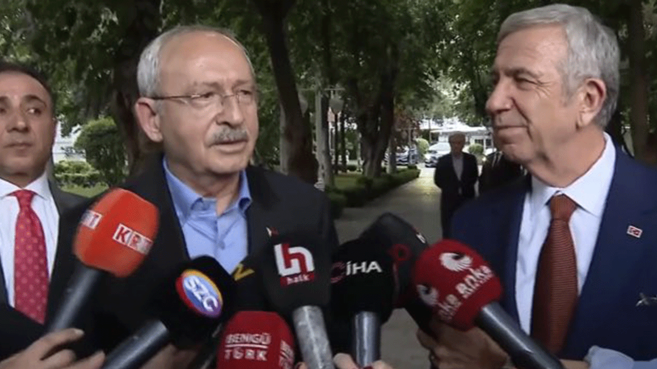 Kemal Kılıçdaroğlu ile Mansur Yavaş bir araya geldi!