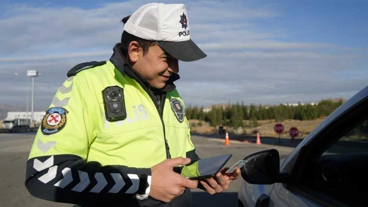 Kırıkkale'de onlarca araç trafikten men edildi!