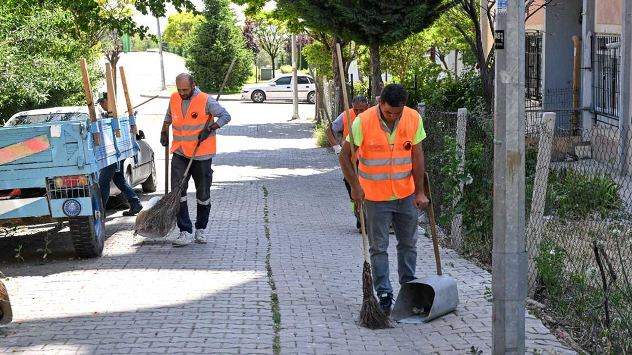 Altındağ'da temizlik çalışmaları devam ediyor