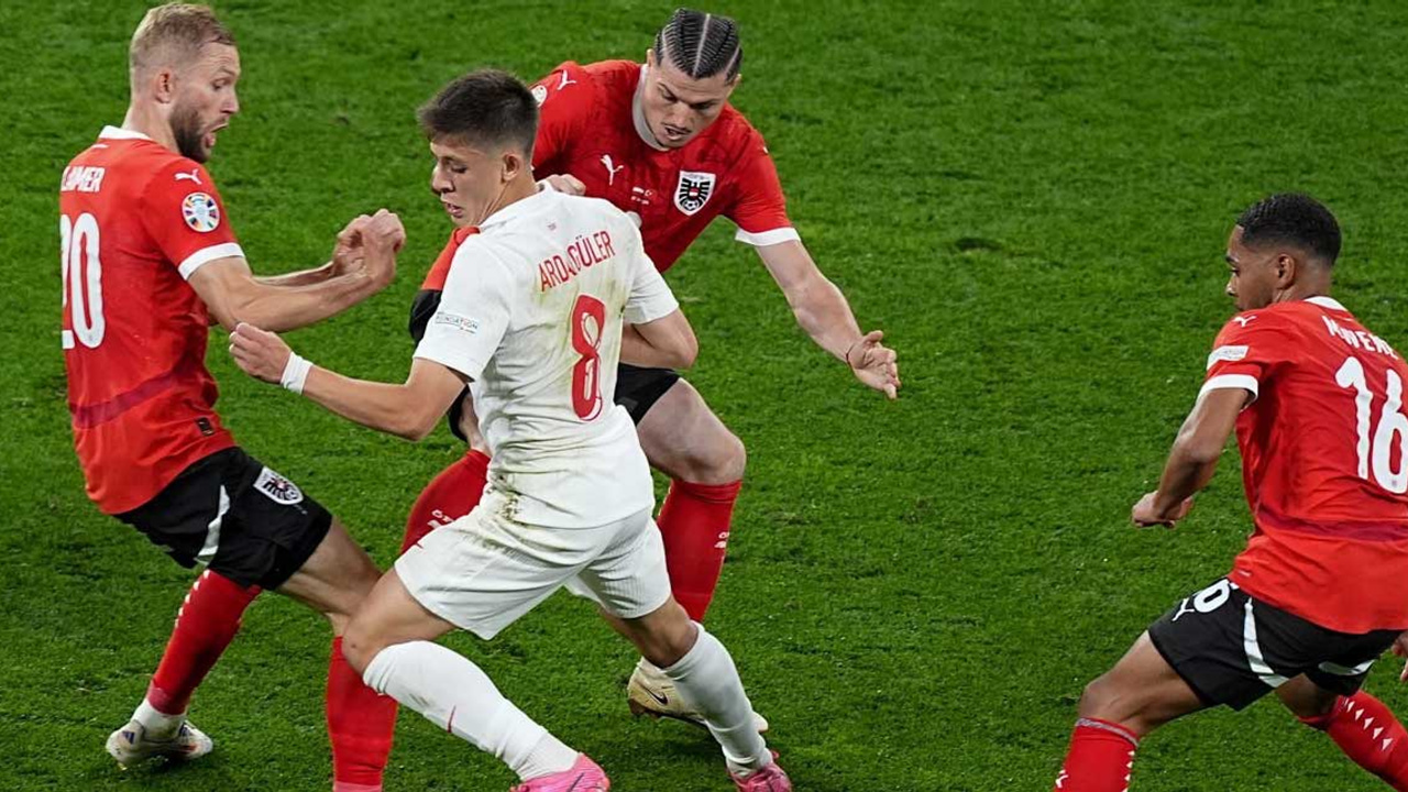 EURO 2024'te çeyrek final için geri sayımdayız: A Milli Takım, Avusturya karşısında 2-1 önde