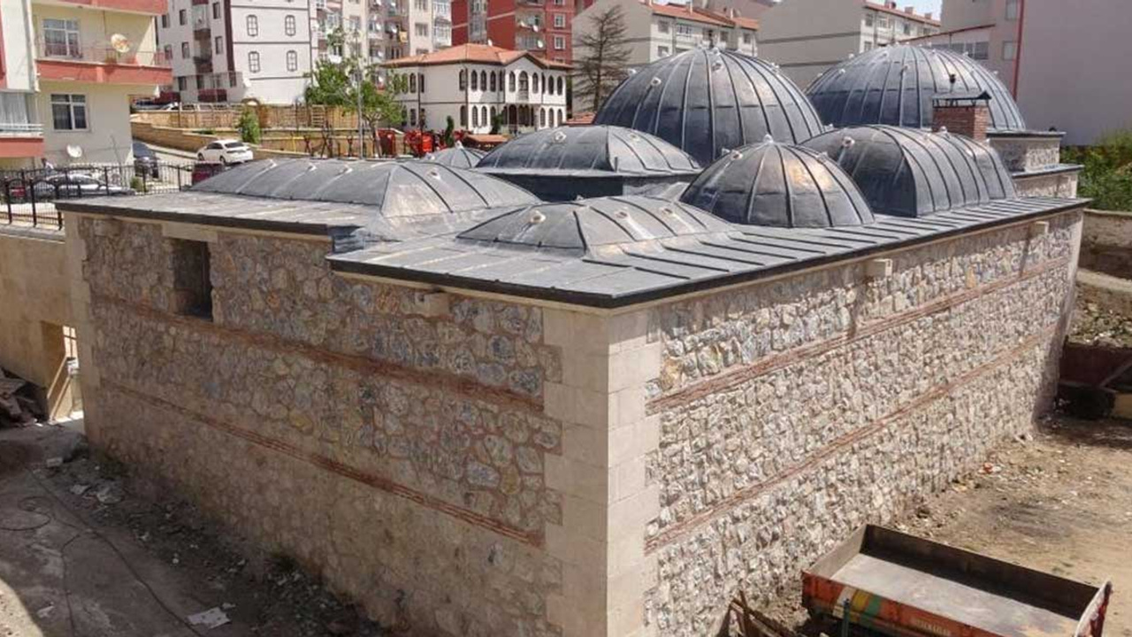 Yozgat'ın 'Yanan Hamam'ına son rötuşlar yapılıyor!