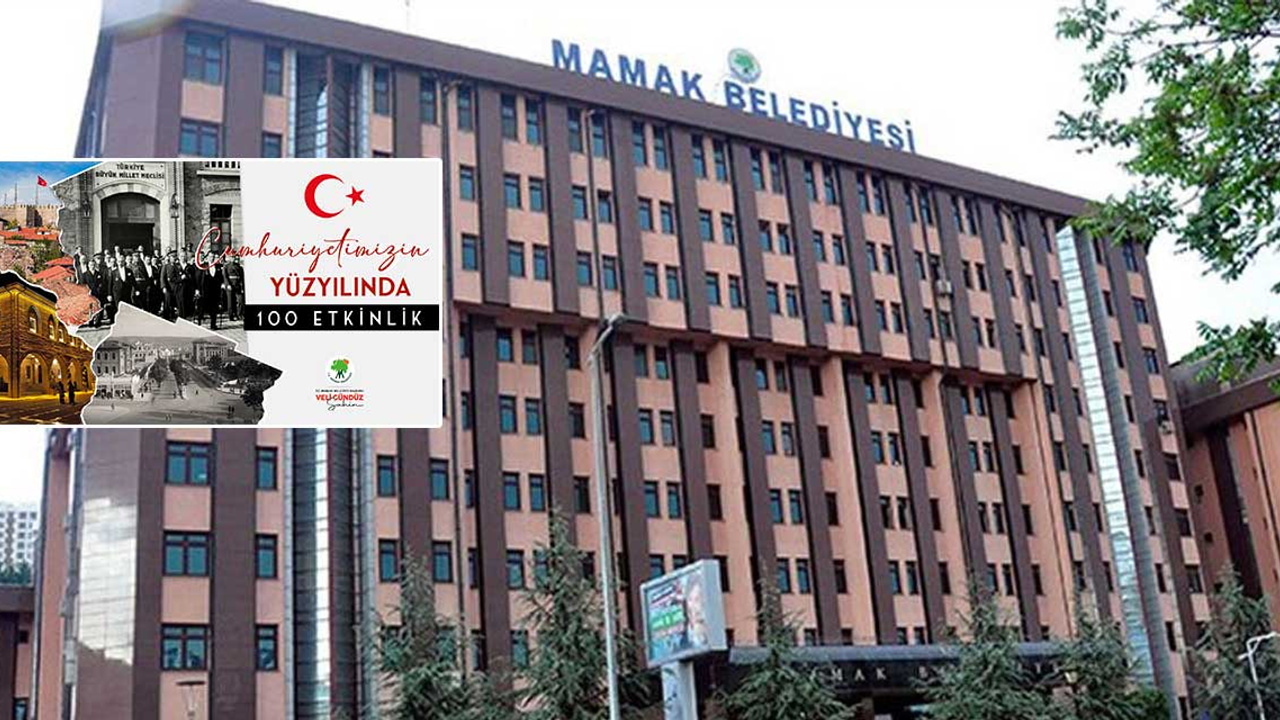 Mamak Belediyesinden 100. Yıl'da 100 muhteşem etkinlik