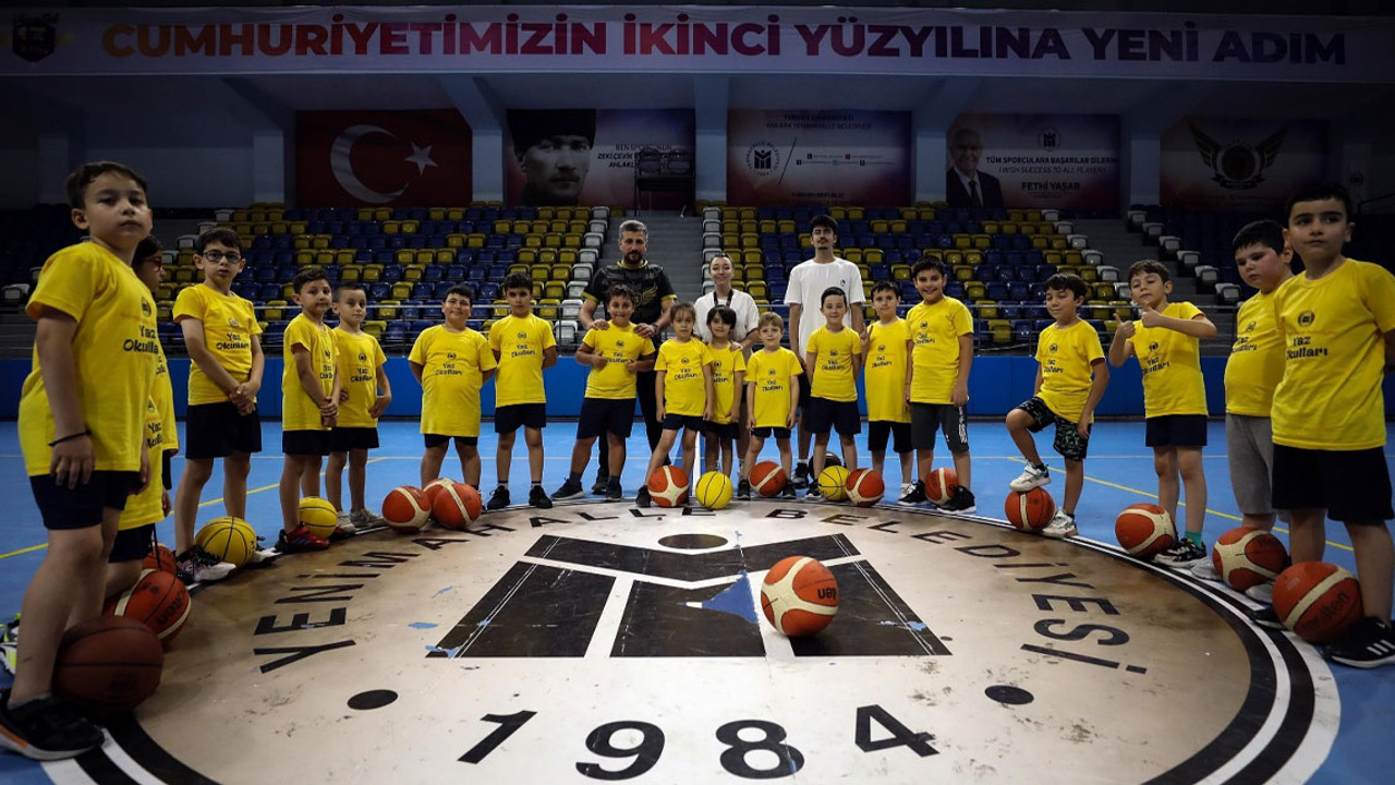 Yenimahalle Belediyesi Spor Kulübü’nün yaz okulları başladı