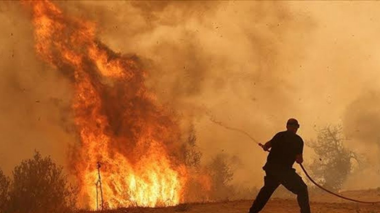 Ankara’da sanayi bölgesinde çıkan yangın paniğe neden oldu