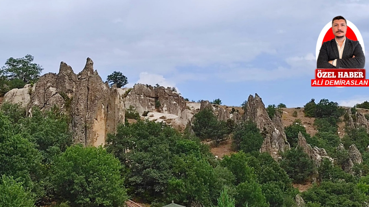 Kızılcahamam Abacı Bacaları doğal güzellikleriyle ziyaretçilerini bekliyor