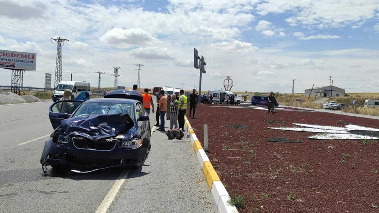 Yozgat'ta trafik kazasında can pazarı yaşandı