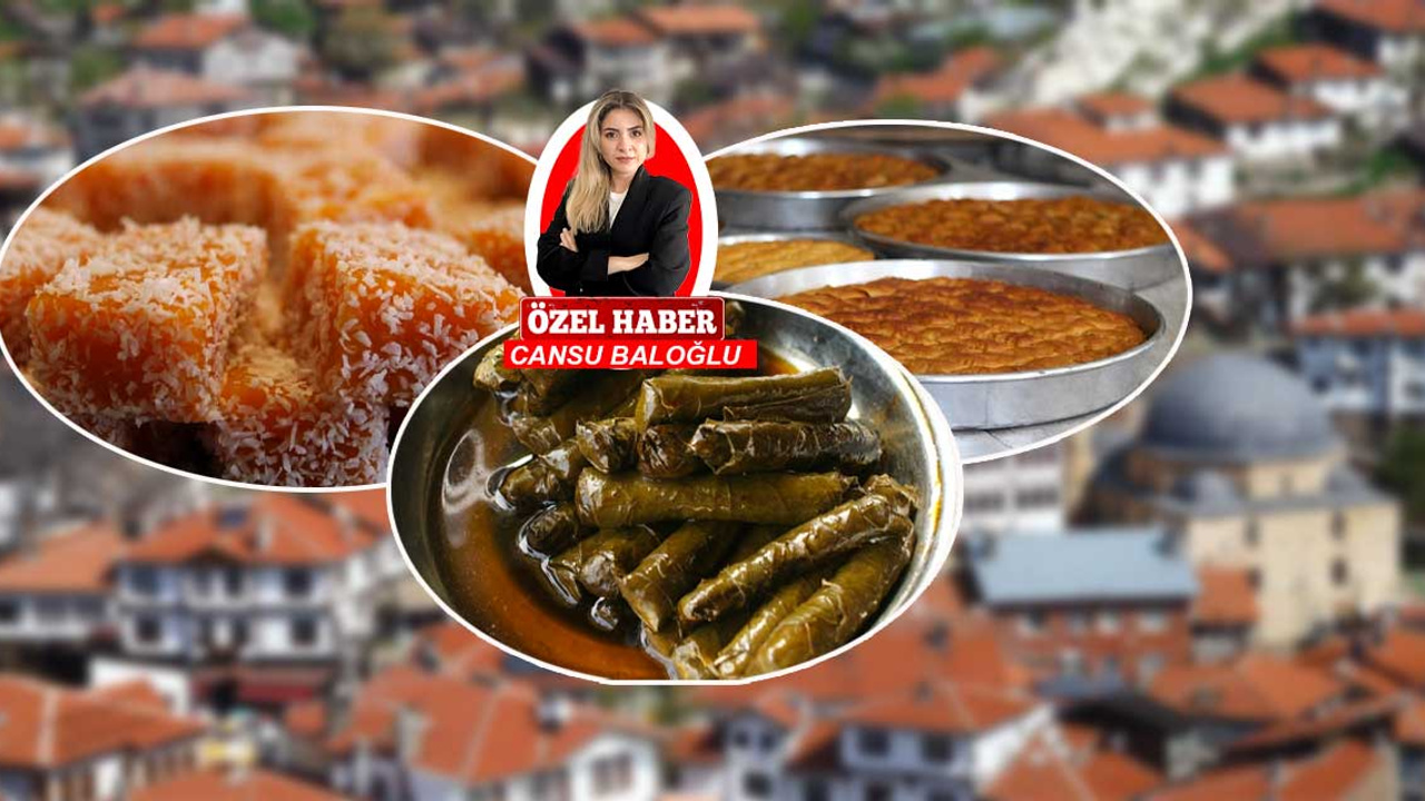 Ankara turizminin başkenti Beypazarı yöresel tatlarıyla dikkat çekiyor!