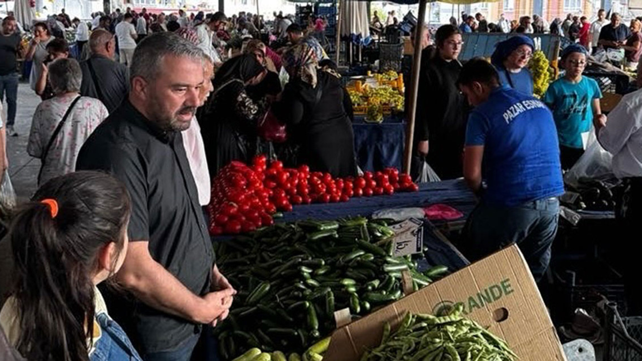 Pursaklar Belediye Başkanı Çetin'den pazar ziyareti