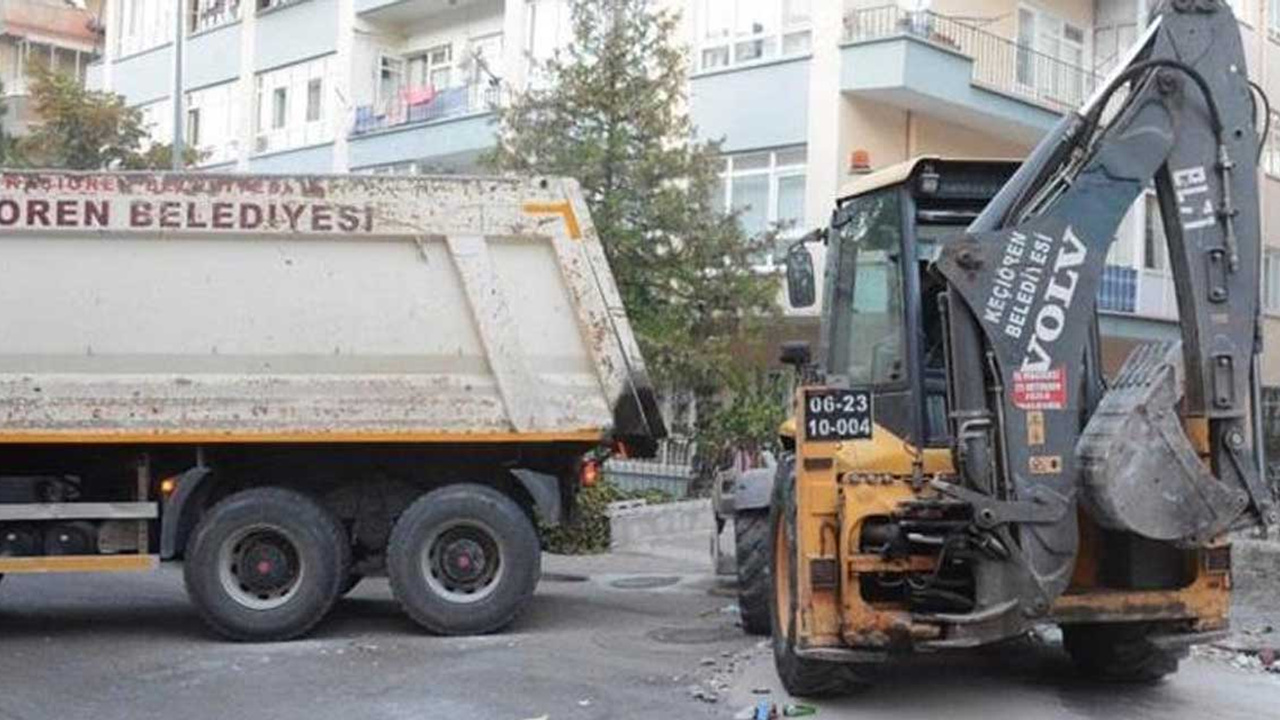 Keçiören Belediyesi moloz alımına yeniden başlıyor: Moloz alım hizmeti artık ücretli