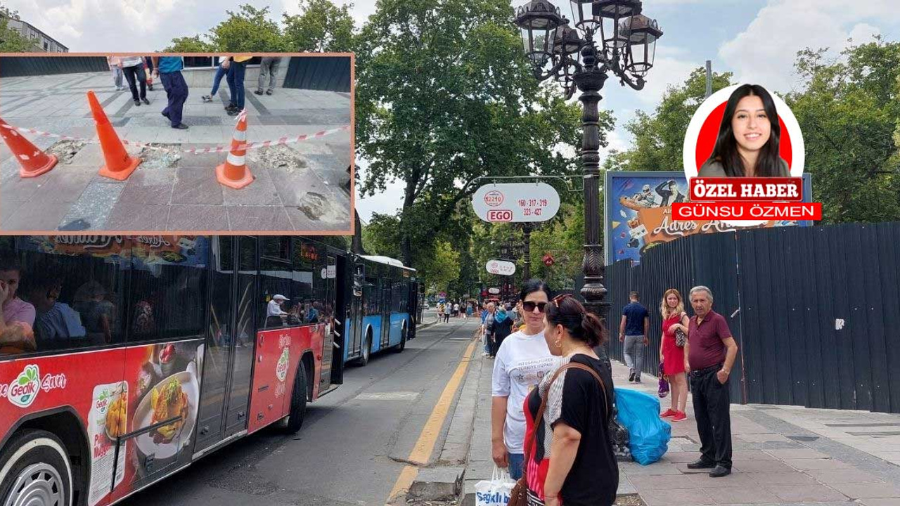 Ankara Güvenpark'taki duraklar gitti, tabelalar geldi