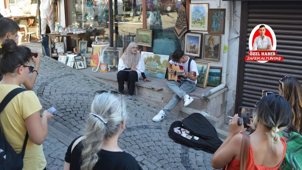 Başkent sokaklarında müzik rüzgarı!