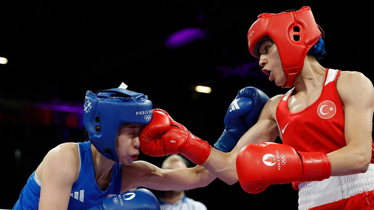 Paris 2024 Olimpiyat Oyunları'nda boksörümüz Hatice Akbaş finale yükseldi! Altına bir adım kaldı