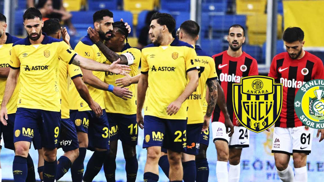 Ankaragücü Süper Lig yolunda: Sezonun ilk maçında rakip Şanlıurfaspor!