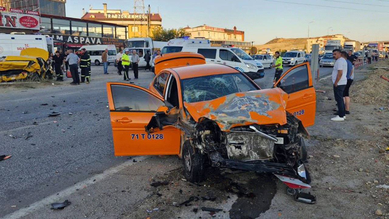 Kırıkkale-Ankara kara yolu kaza: 1ölü!