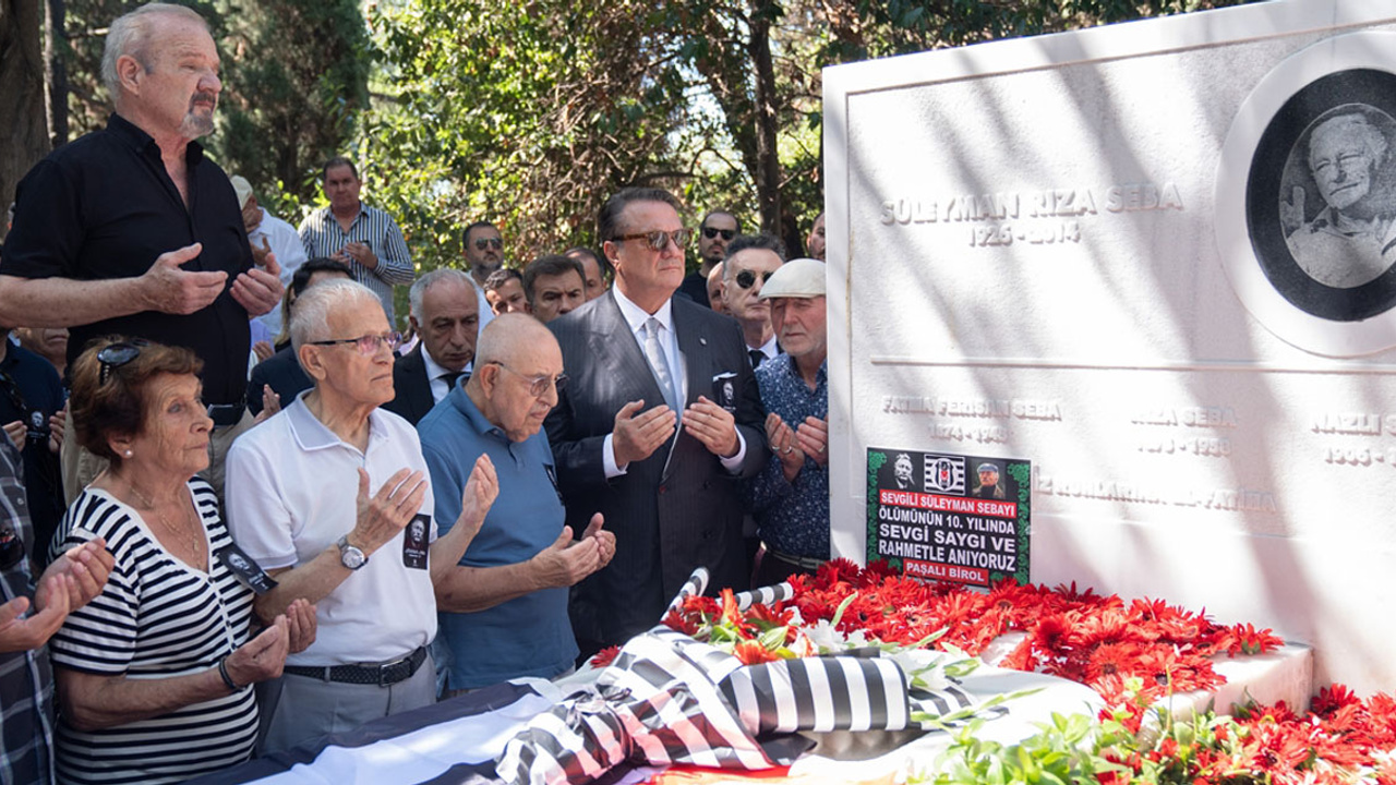 Efsane Başkan Seba, vefatının 10. yılında kabri başında anıldı