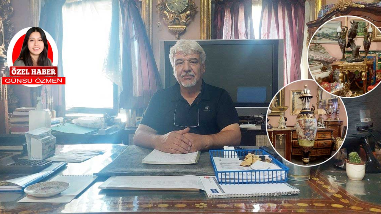 Ankaralı Hayati Erciyes’in babadan oğula geçen antikacılık serüveni