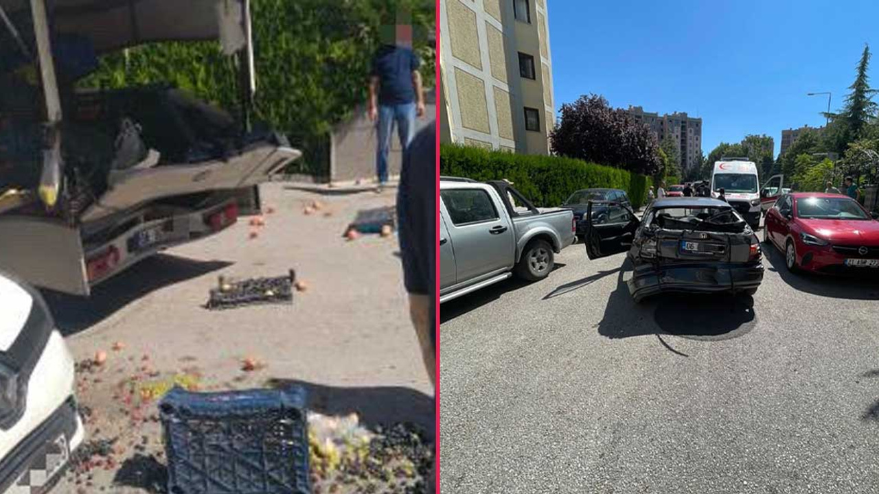 Eryaman'da fren yerine gaza basınca facia yaşandı: Alışveriş yapan 6 kişi yaralandı