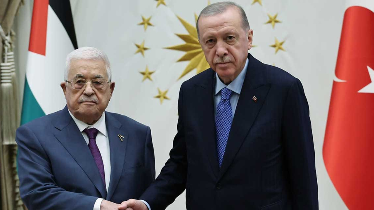 Cumhurbaşkanı Erdoğan ile Mahmud Abbas arasındaki kritik görüşme başladı: Mahmud Abbas, TBMM'de konuşacak