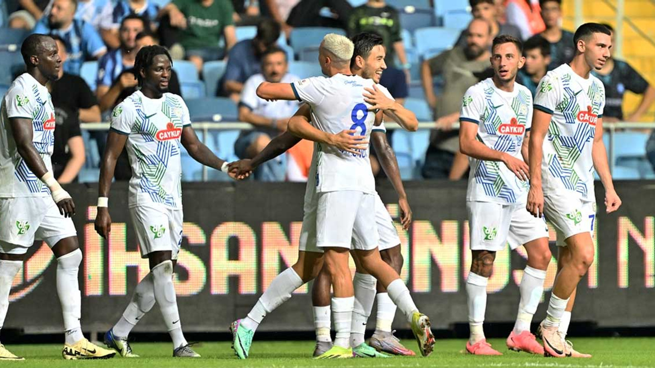 Çaykur Rizespor, Adana'da güldü: Adana Demirspor 1-2 Çaykur Rizespor