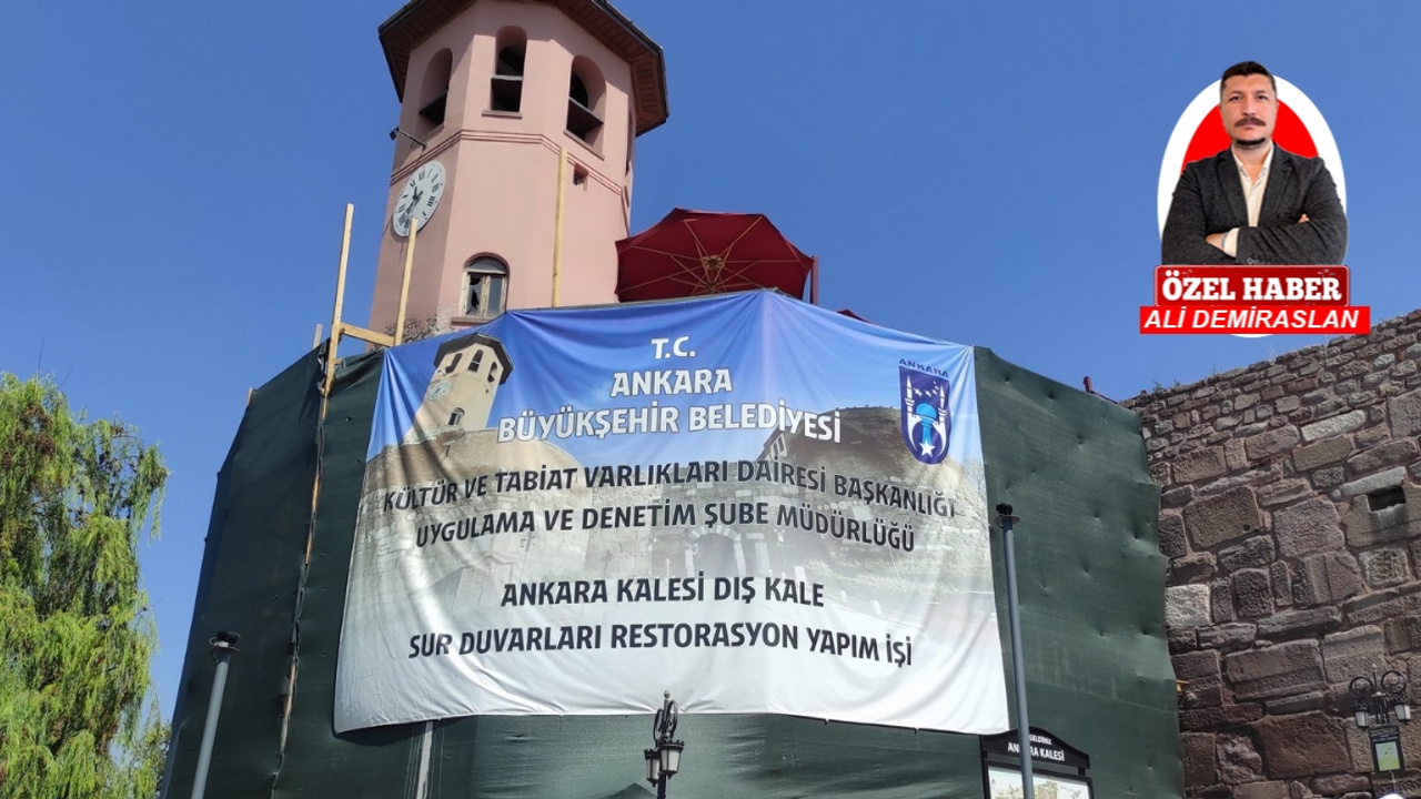 Ankara Kalesi Sağlıklaştırma Projesi devam ediyor