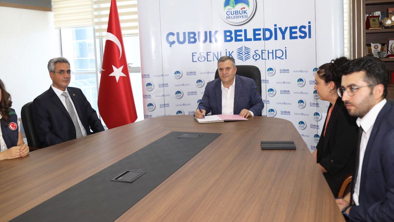 Çubuk’ta Güneş Enerjisi Santrali protokolü imzalandı