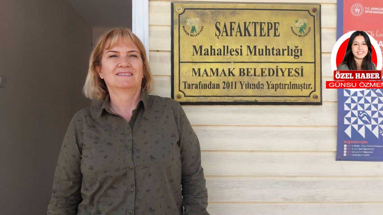 Şafaktepe Muhtarı Yasemin Tarla'dan kadınlara ve gençlere destek çağrısı