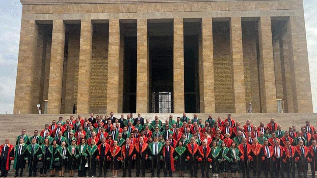 Yargıtay üyeleri Anıtkabir'i ziyaret etti