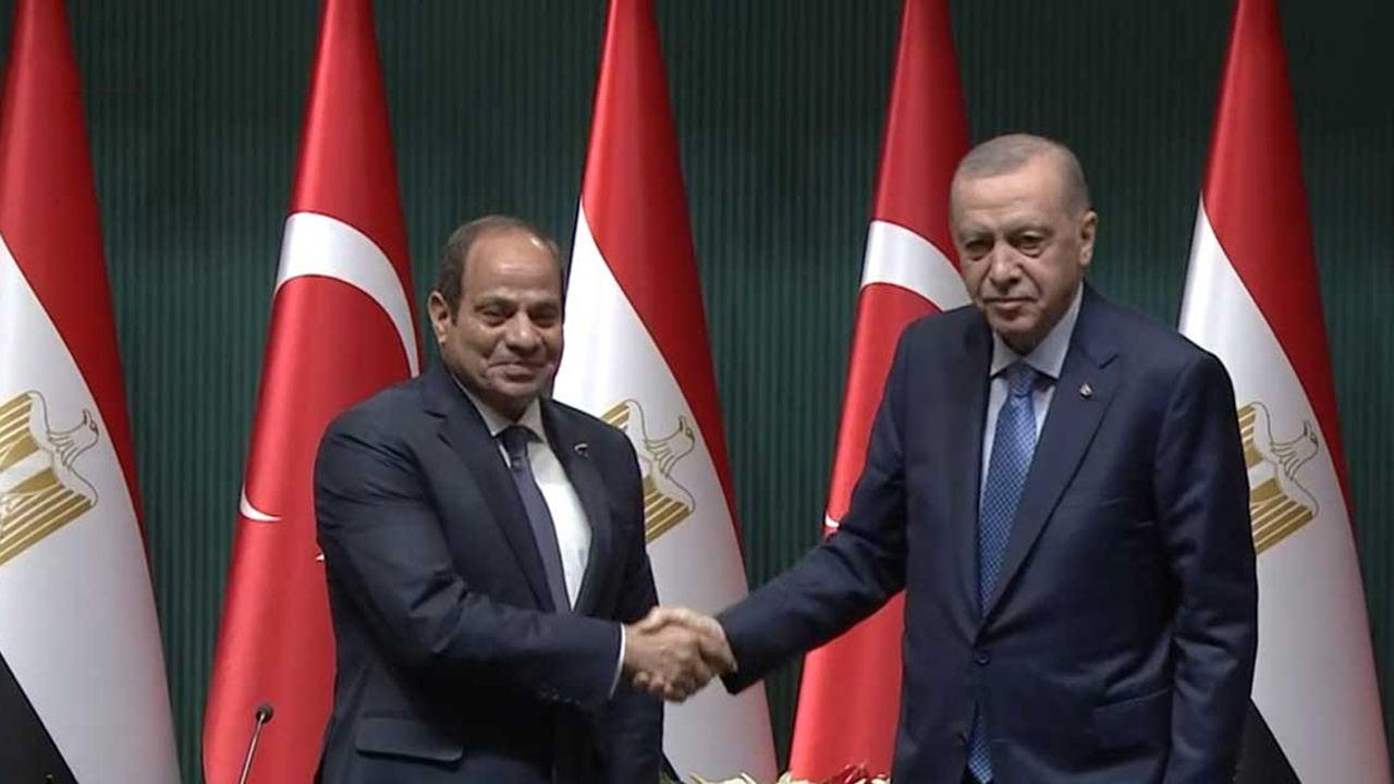Cumhurbaşkanı Erdoğan, Sisi ile ortak basın toplantısı düzenledi: "Çok boyutlu münasebetlerimizi ileriye taşıyacağız"