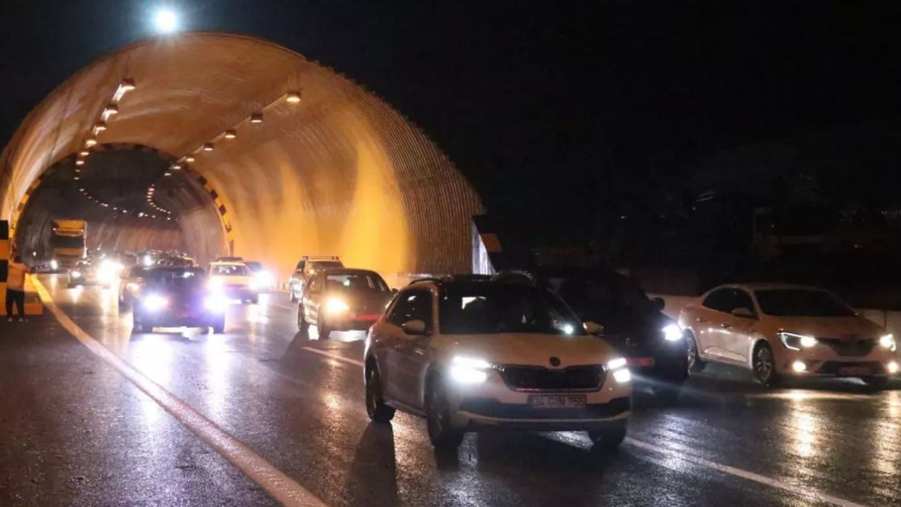 Bolu Dağı tüneli trafiğe açıldı