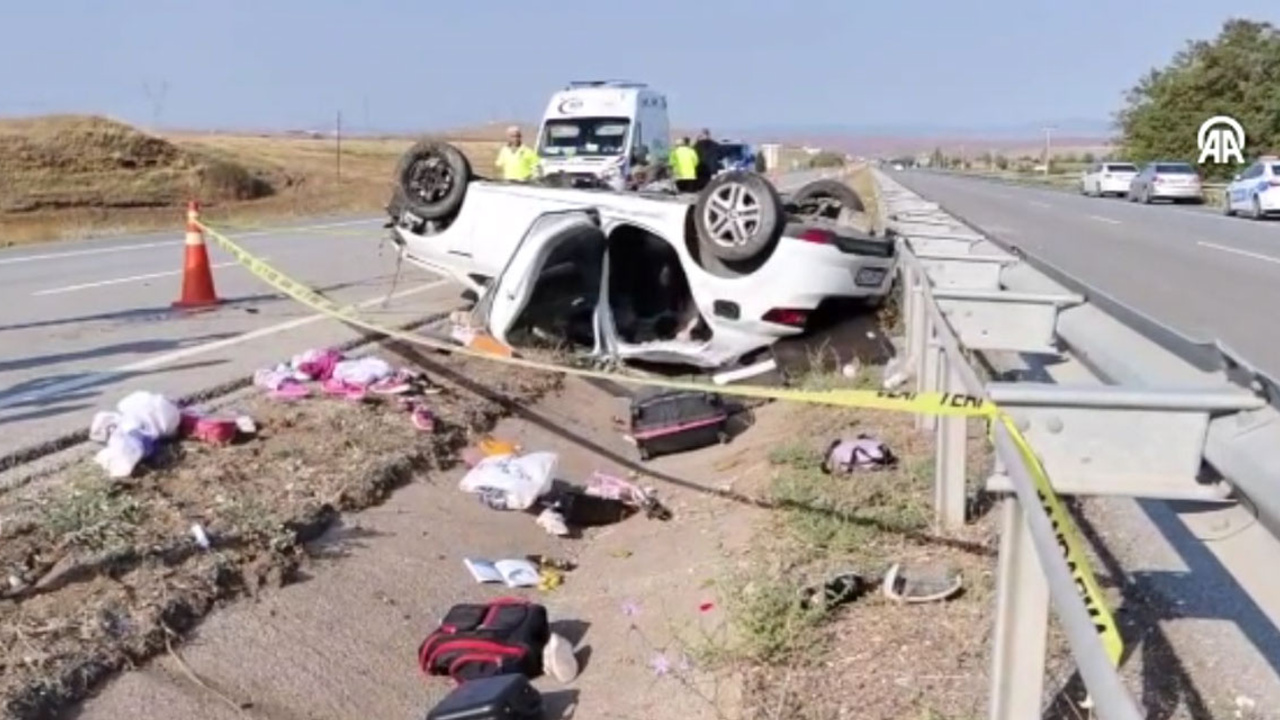 Çorum’daki trafik kazası, polis çifti yaşamdan kopardı