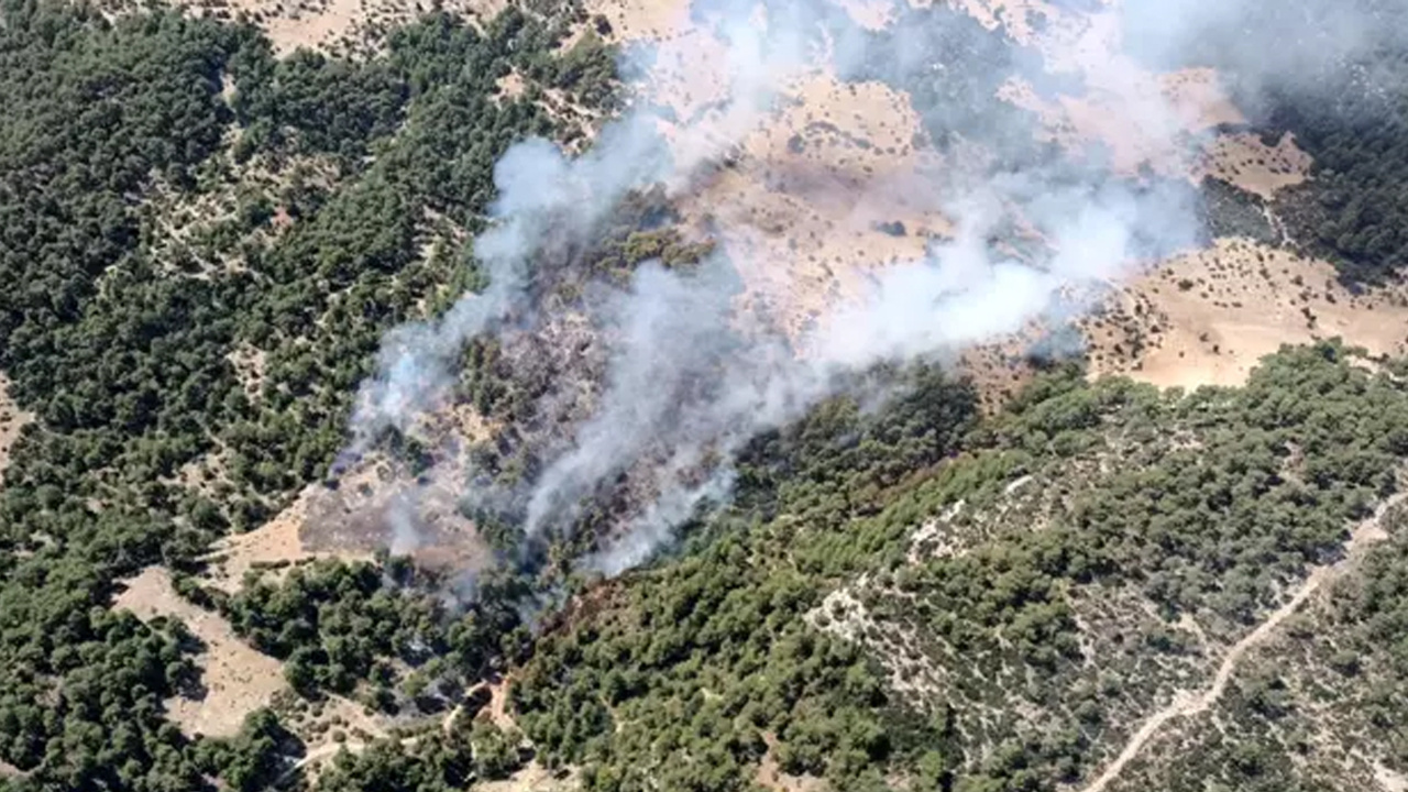 Orman yangını: Kaş'tan alevler yükseliyor