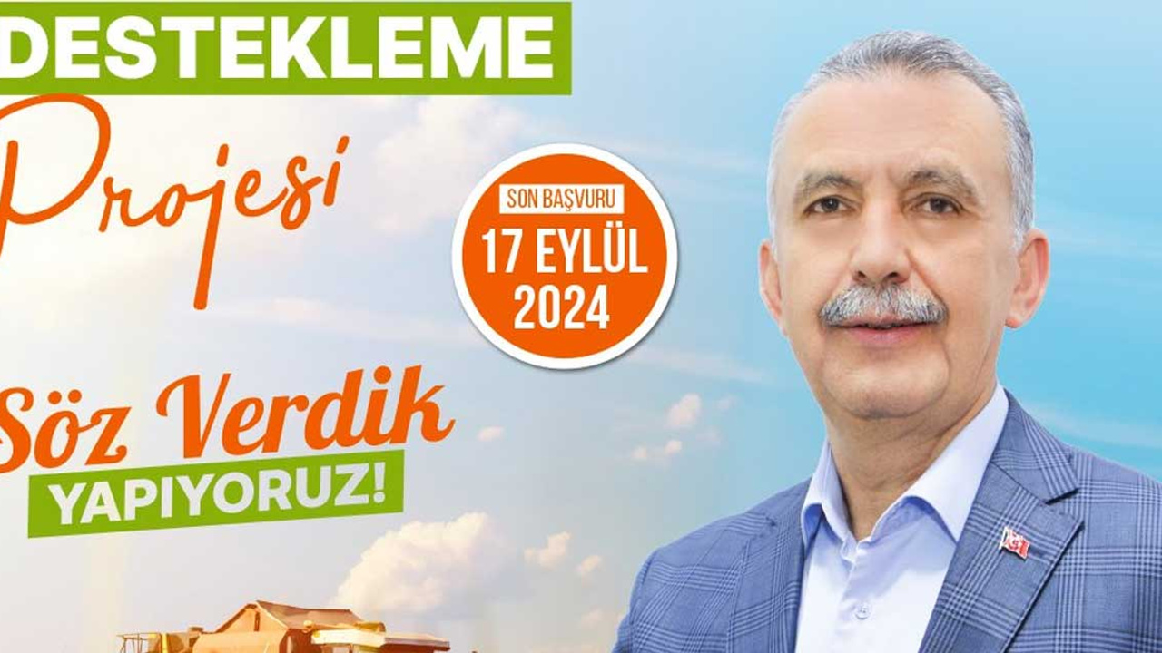 Çamlıdere Belediye Başkanı Adem Ceylan, "Söz verdik yapıyoruz" diyerek tohum desteğini duyurdu