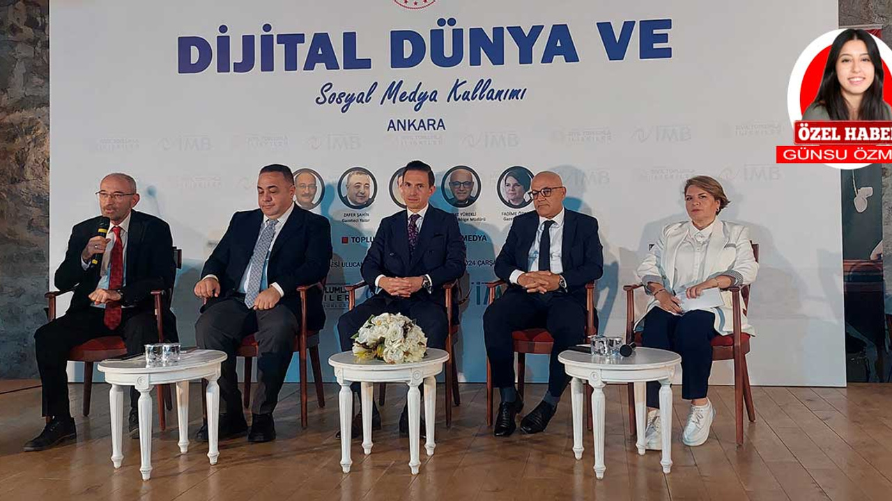 Ankara'da tecrübeli gazetecilerin gözünden “Dijital Dünya ve Sosyal Medya Kullanımı”