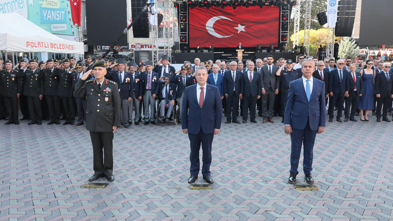 Polatlı'da Sakarya Zaferi'nin 103. yıl dönümü kutlandı