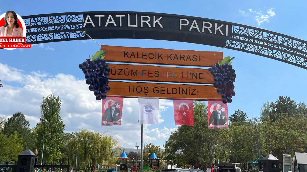 Kalecik Karası Üzüm Festivali başladı: "Kalecik Karası'nın sırrı ikliminde"