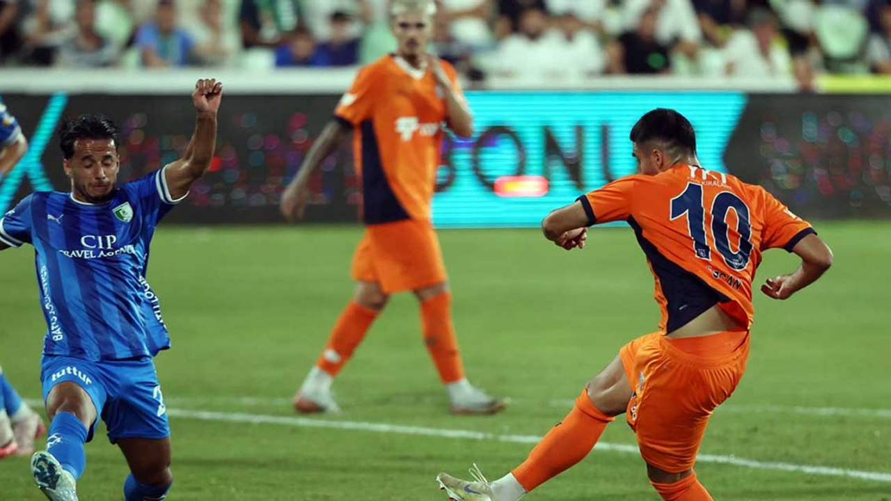 Başakşehir'in galibiyet serisi 3 maça çıktı: Bodrum FK 0-1 Başakşehir