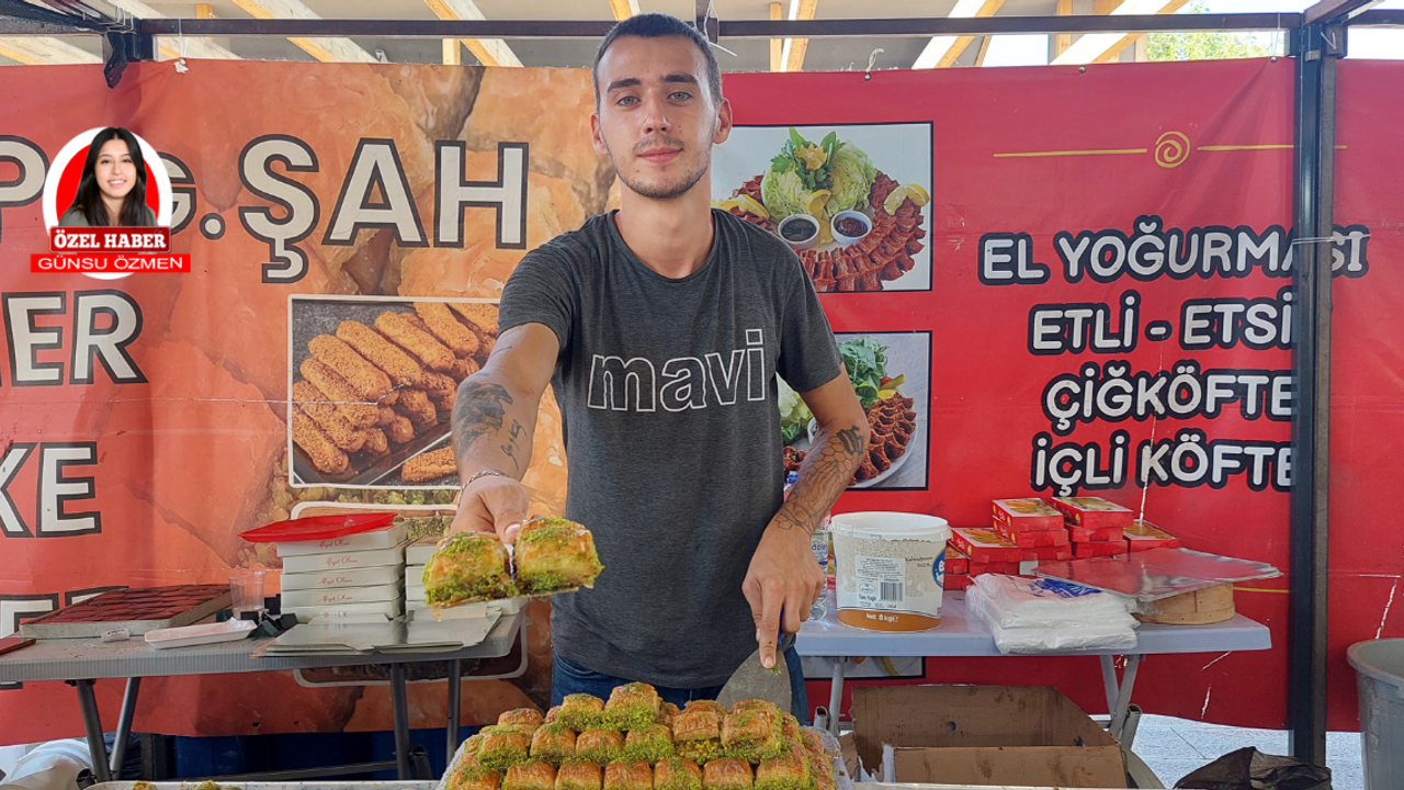 Gaziantepli tatlı ustası Onur Berk: "61 çeşit baklavamız var"