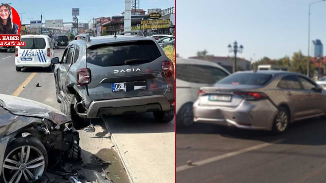 Ankara'da çok sayıda kaza: Ulus'ta halk otobüsü şoförü kazayı fark etmedi, Basınevleri ve Ayaş Yolu'nda korkutan kazalar