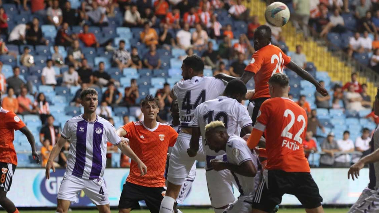 Ankara Keçiörengücü, Adana'da skoru koruyamadı: Adanaspor 1-1 Ankara Keçiörengücü