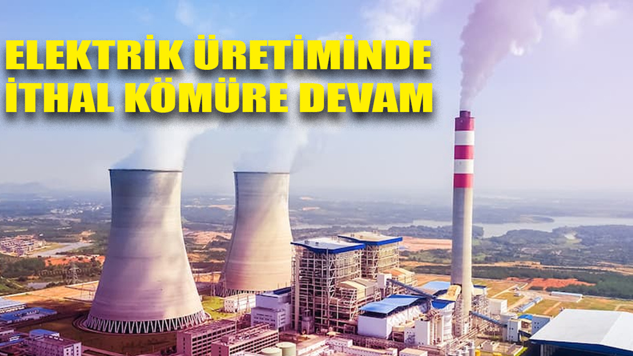 Türkiye elektrik üretiminde ithal kömüre bağımlı