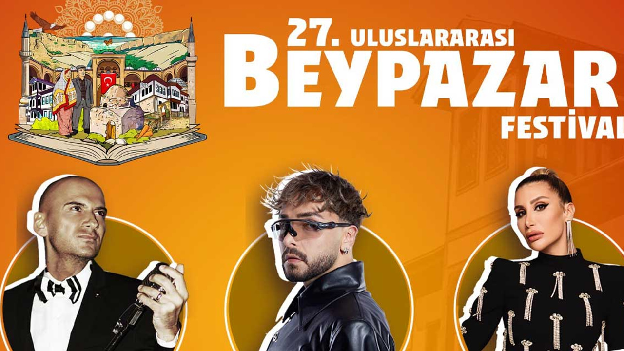 Beypazarı 27. Uluslararası Festivaline hazırlanıyor: Konserler ve etkinlikler vatandaşları bekliyor