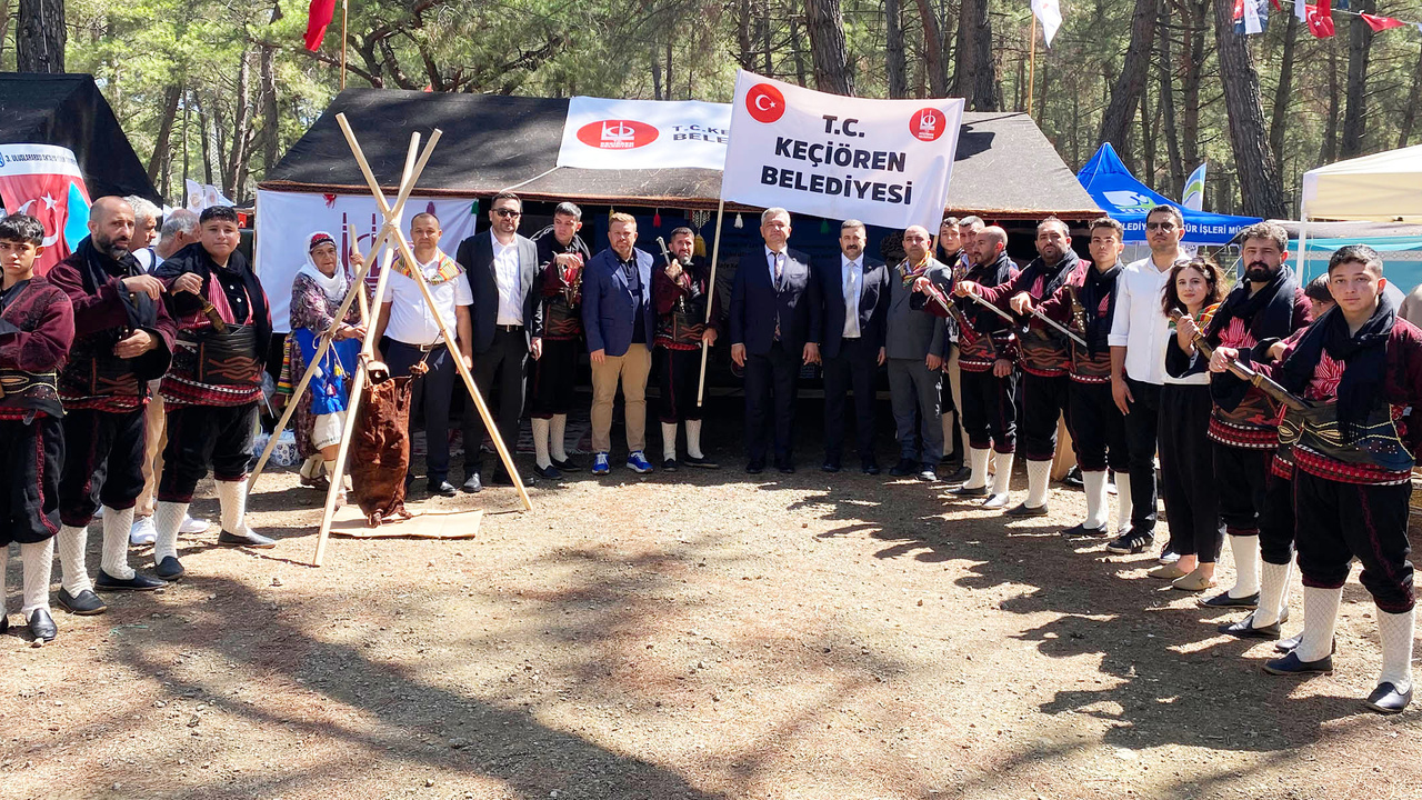 Keçiören Belediyesi Yörük Türkmen Festivali'nde