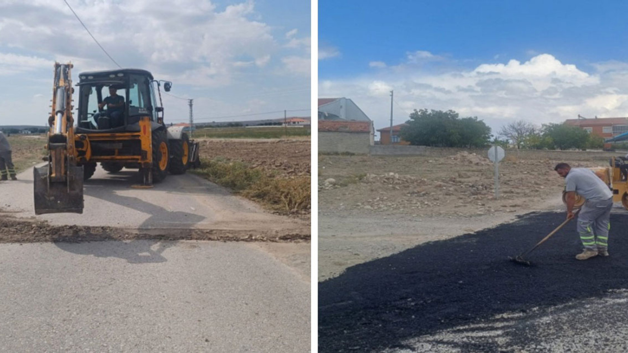 Haymana'da yol bakım ve onarım çalışmaları aralıksız devam ediyor!