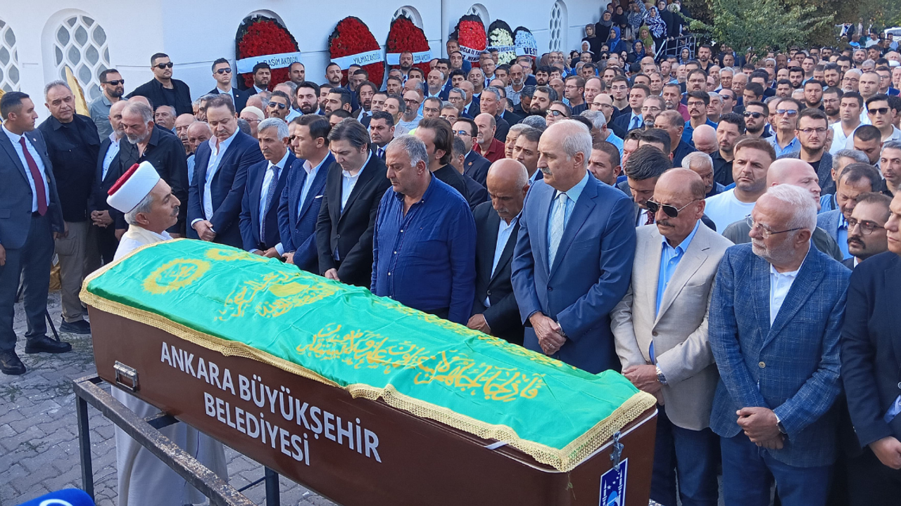 Eski Bakan Vahit Kirişci’nin damadı Ankara'da defnedildi